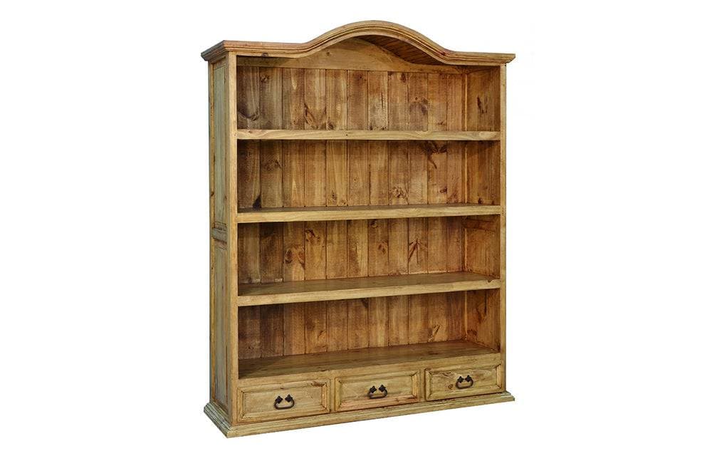 TRADITIONAL 3 DRAWER BOOKCASE - The Rustic Mile